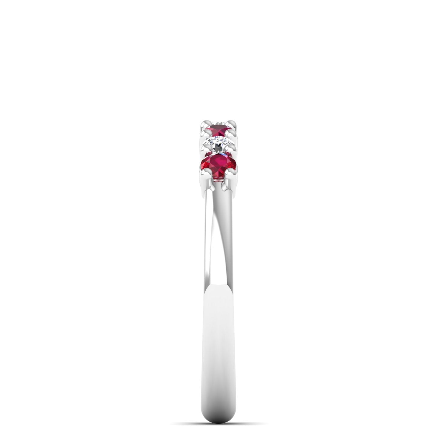14K White Gold