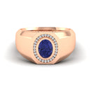 14K Rose Gold - Tanzanite