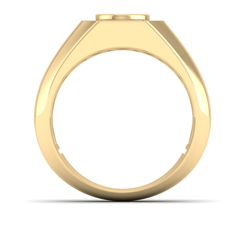 14K Yellow Gold - Sapphire