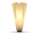 14K Yellow Gold - Emerald
