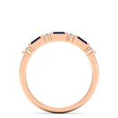14K Rose Gold - Sapphire