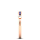 14K Rose Gold - Sapphire