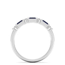 14K White Gold - Sapphire