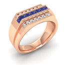 14K Rose Gold - Tanzanite