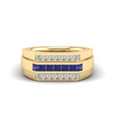 14K Yellow Gold - Tanzanite