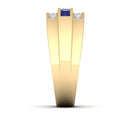 14K Yellow Gold - Tanzanite