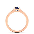 14K Rose Gold - Sapphire