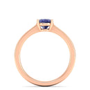 14K Rose Gold - Tanzanite