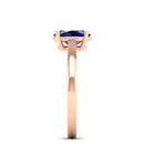 14K Rose Gold - Sapphire