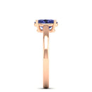 14K Rose Gold - Tanzanite