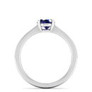 14K White Gold - Sapphire