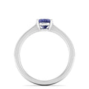 14K White Gold - Tanzanite