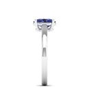 14K White Gold - Tanzanite