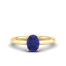 14K Yellow Gold - Tanzanite