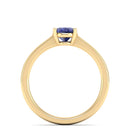 14K Yellow Gold - Tanzanite
