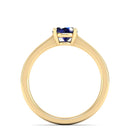 14K Yellow Gold - Sapphire