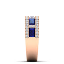 14K Rose Gold - Sapphire