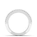 14K White Gold - Emerald