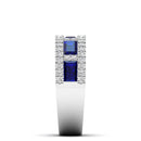 14K White Gold - Sapphire