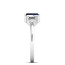 14K White Gold - Sapphire