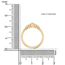 14K Yellow Gold - Emerald