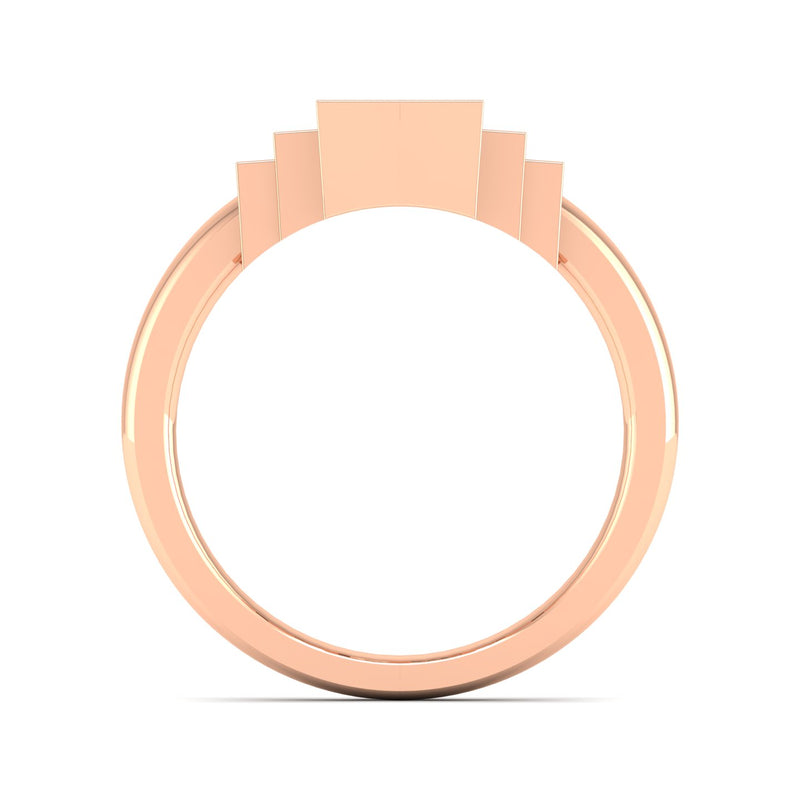 14K Rose Gold - Ruby