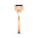 14K Rose Gold - Sapphire