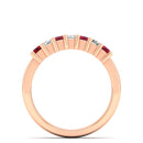 14K Rose Gold - Ruby