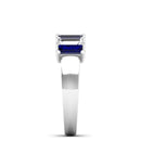 14K White Gold - Sapphire