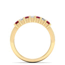 14K Yellow Gold - Ruby