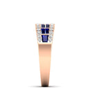 14K Rose Gold - Sapphire