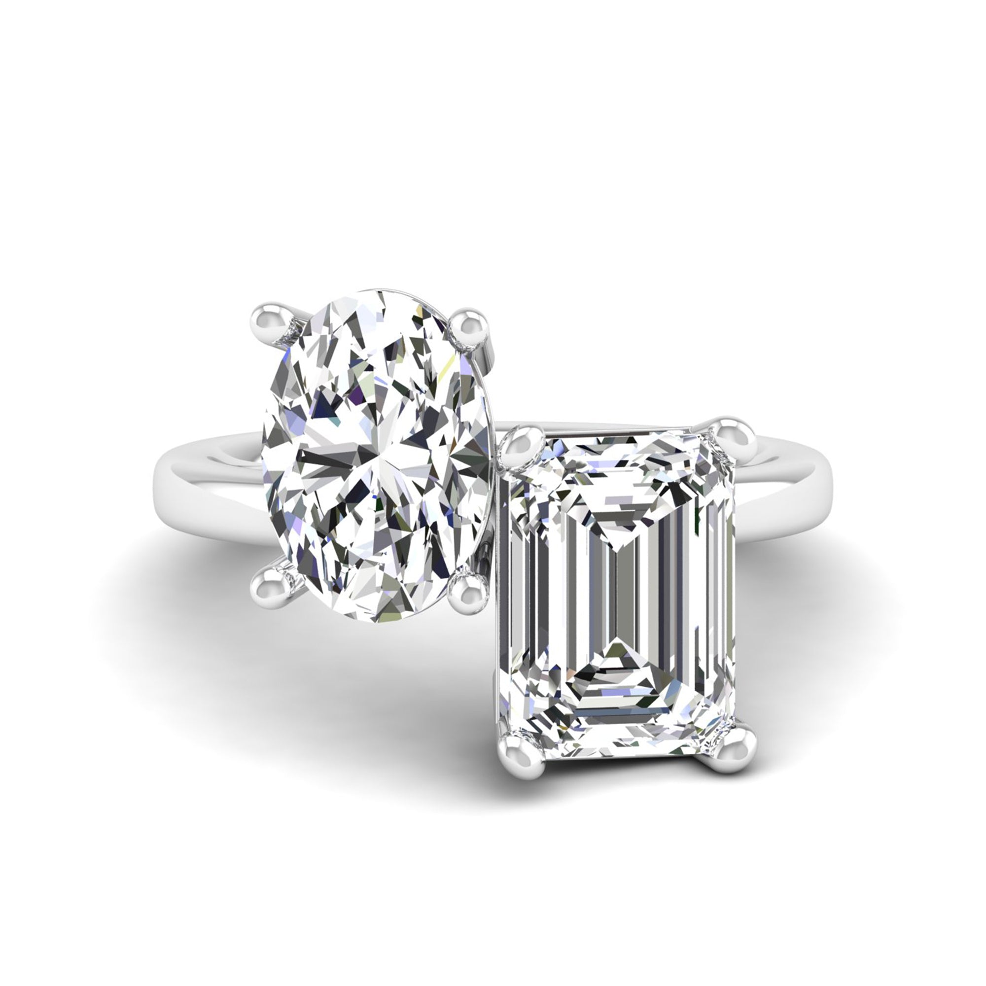 14K White Gold