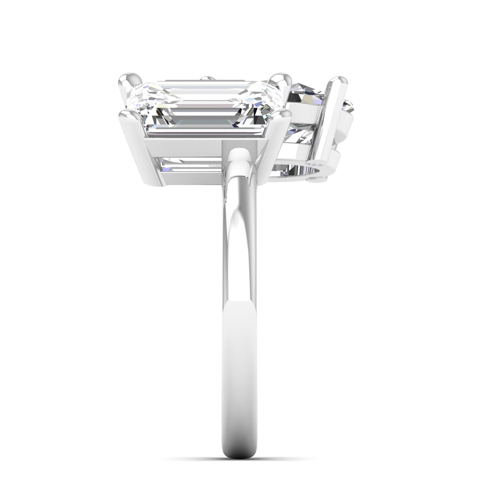 14K White Gold