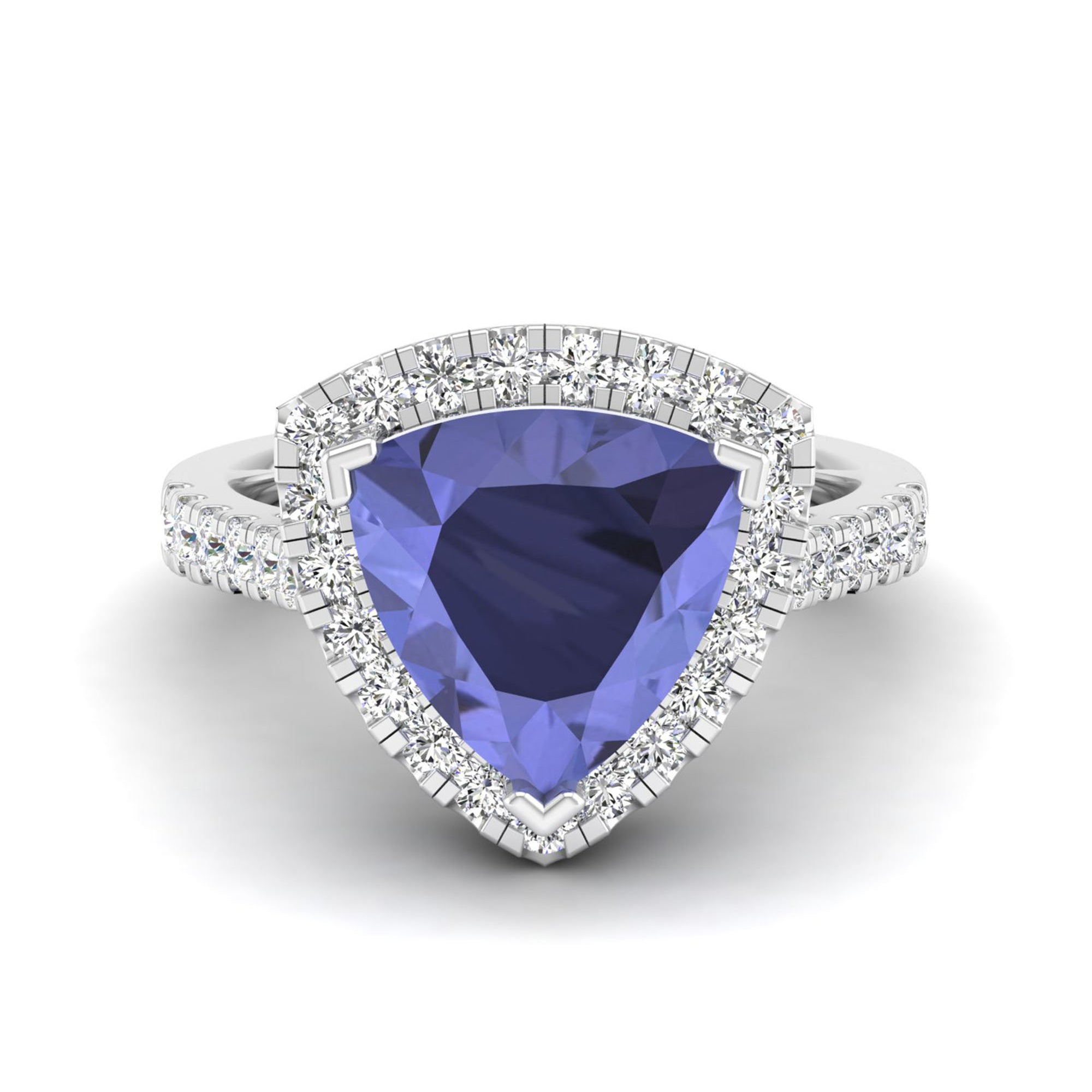 14K White Gold