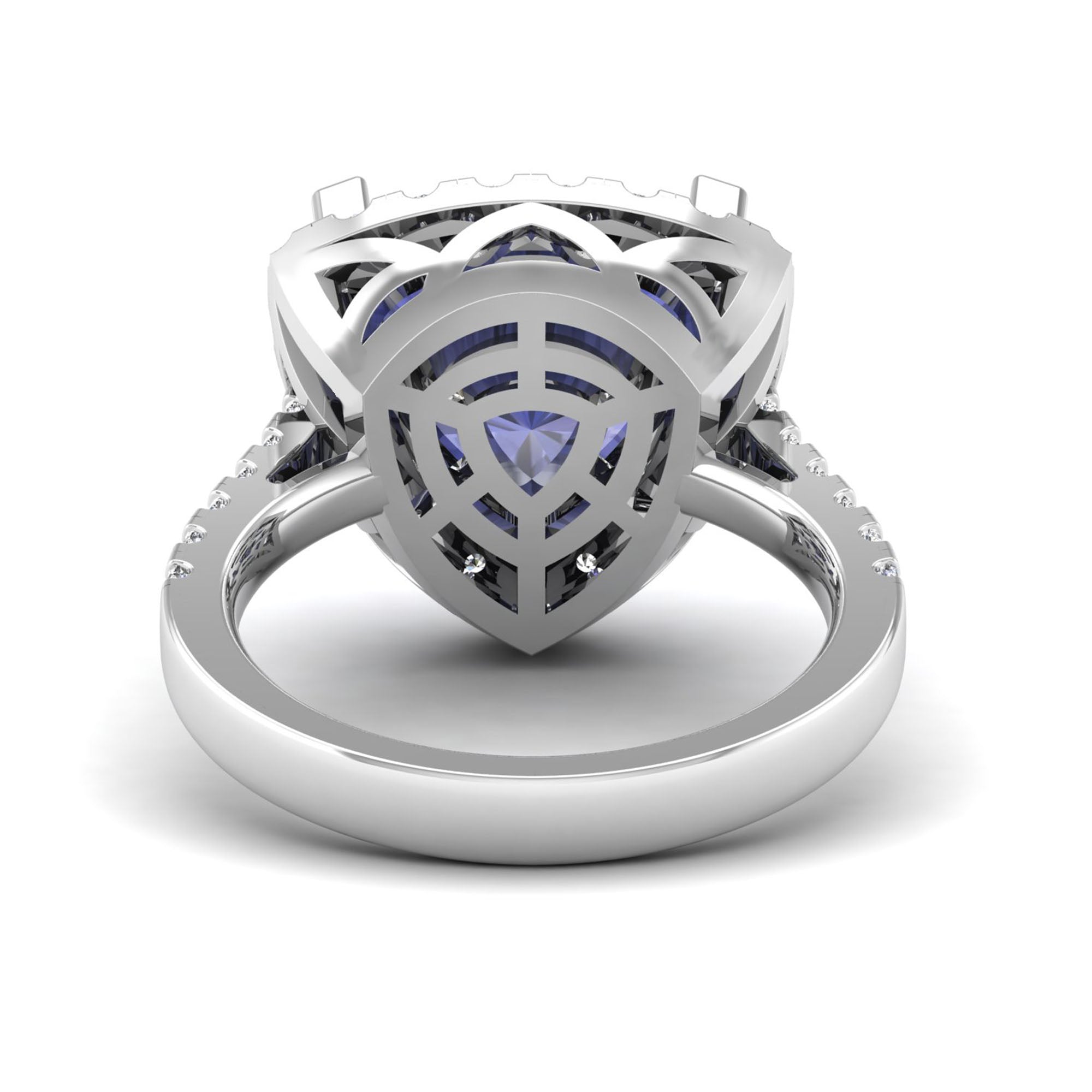 14K White Gold