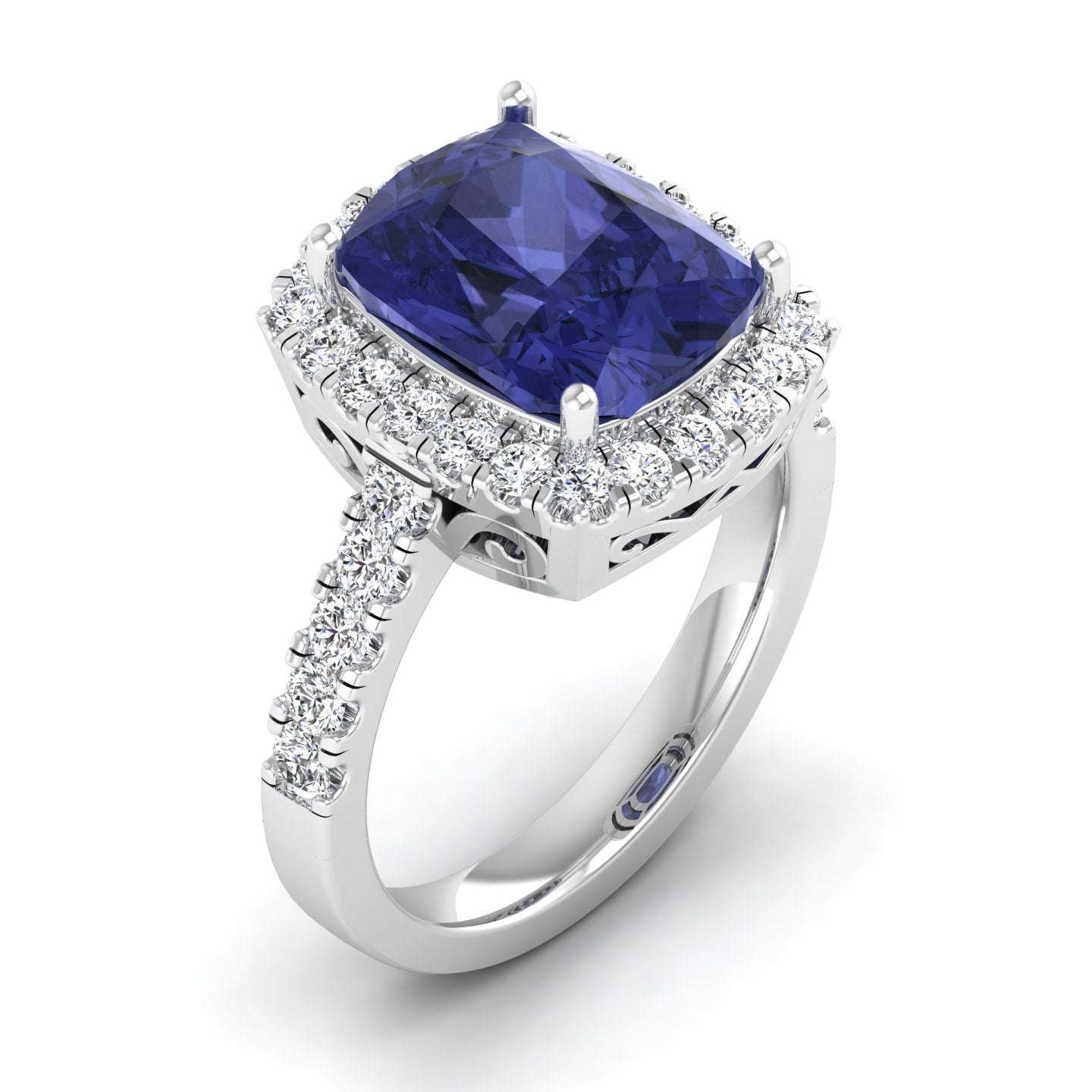 14K White Gold