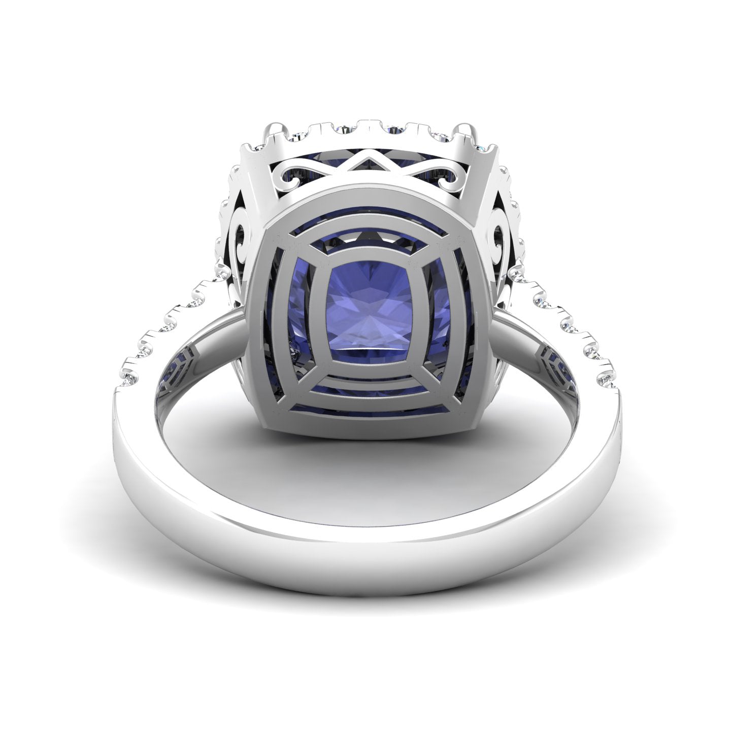 14K White Gold