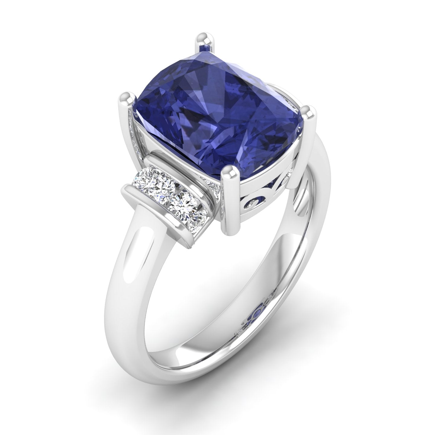 14K White Gold