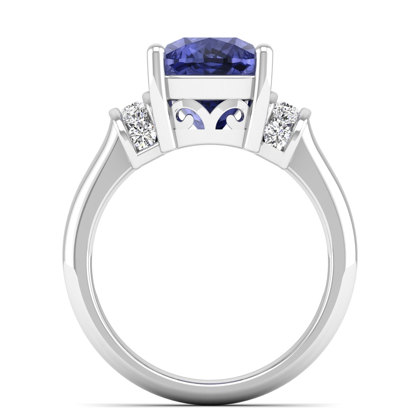 14K White Gold
