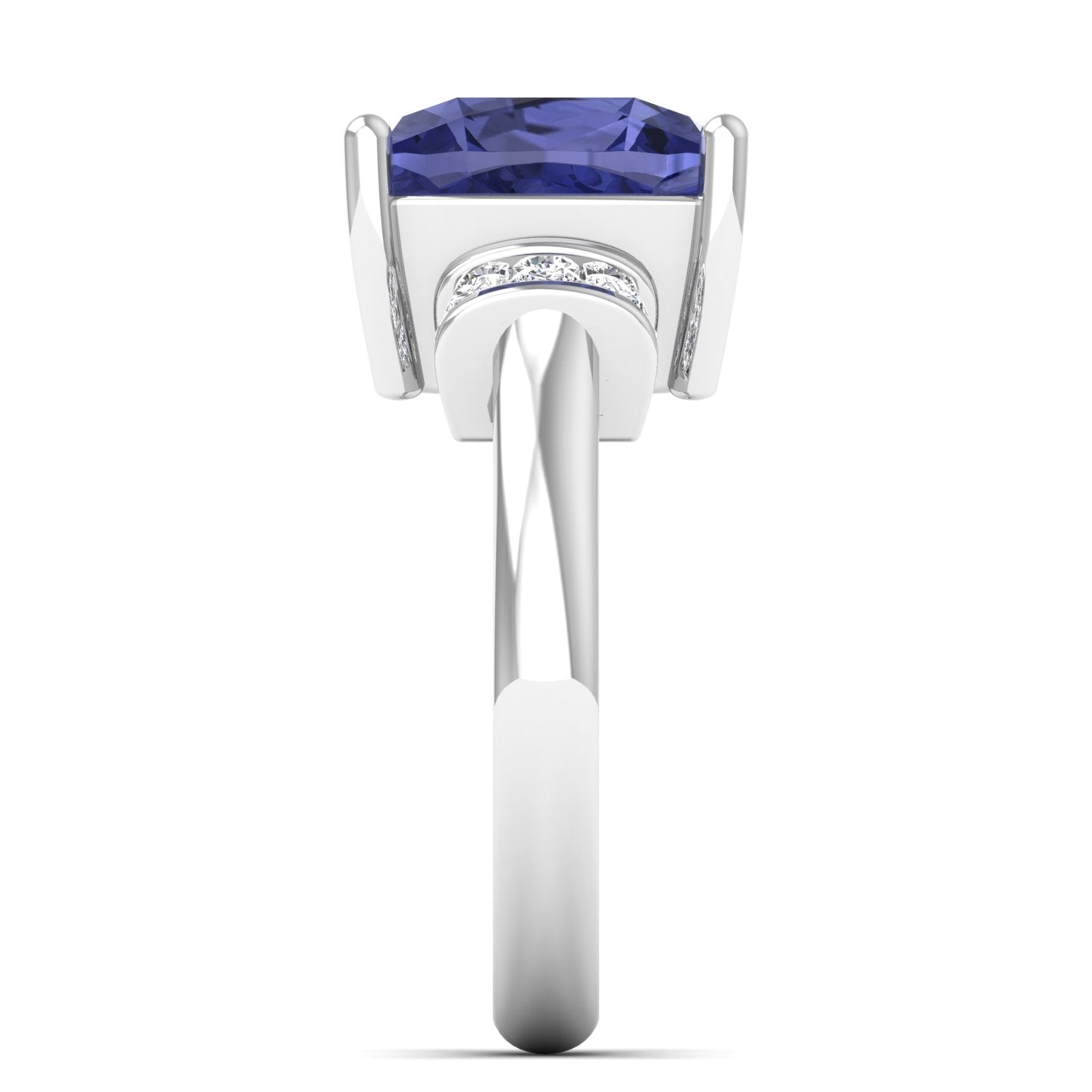 14K White Gold