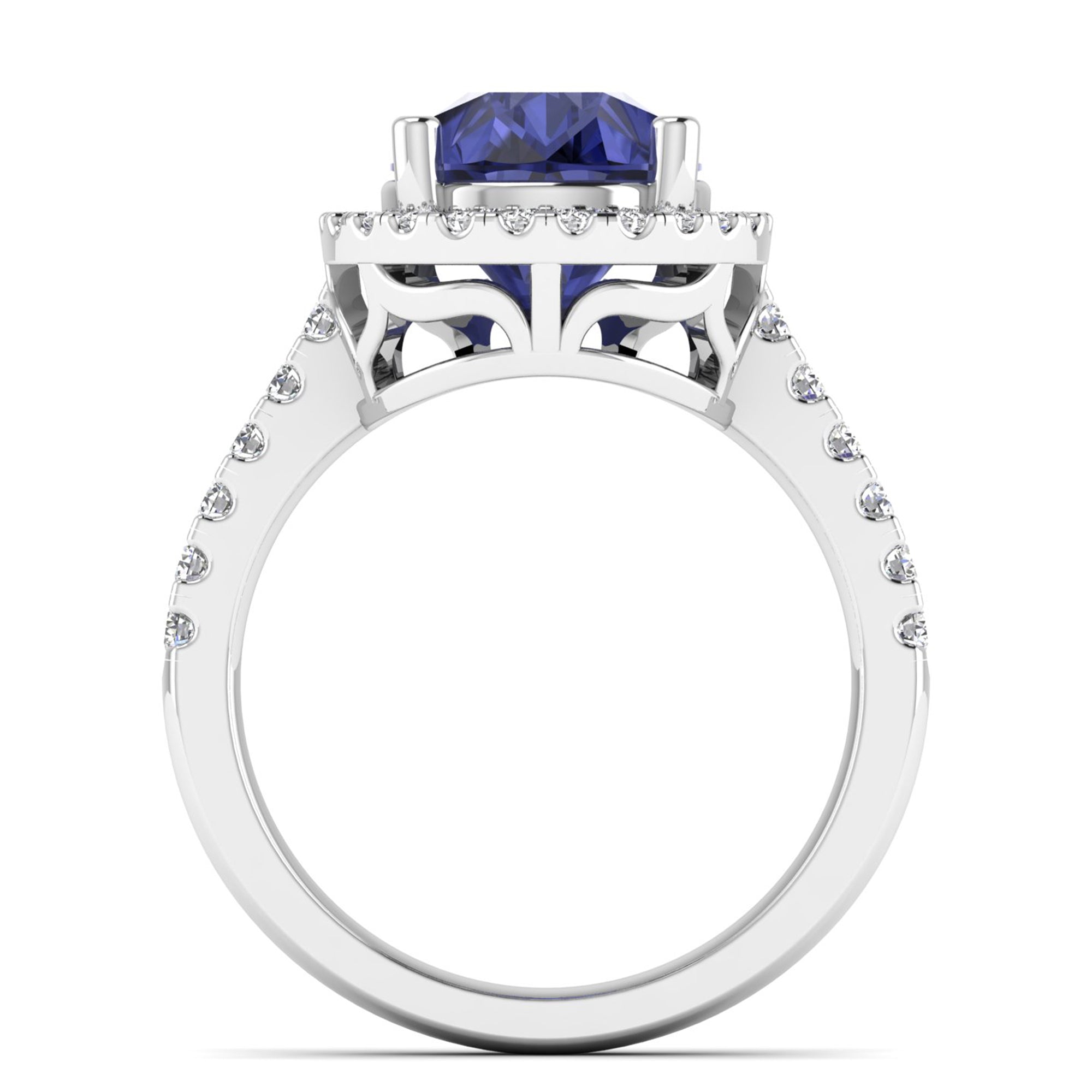 14K White Gold