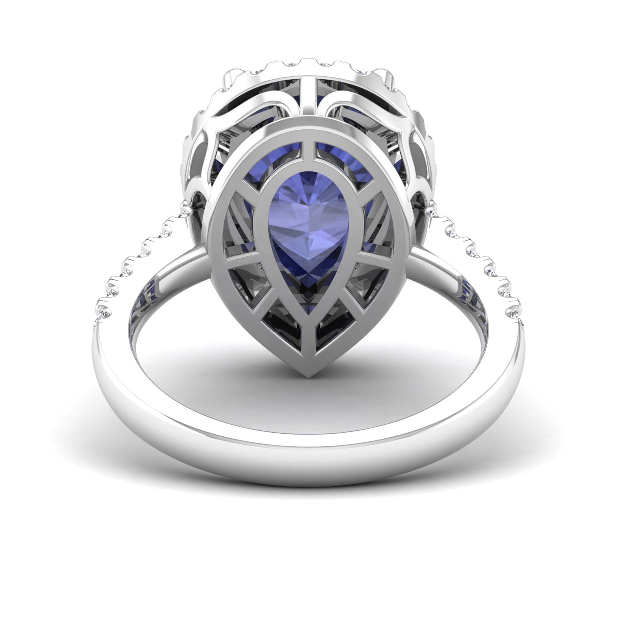 14K White Gold