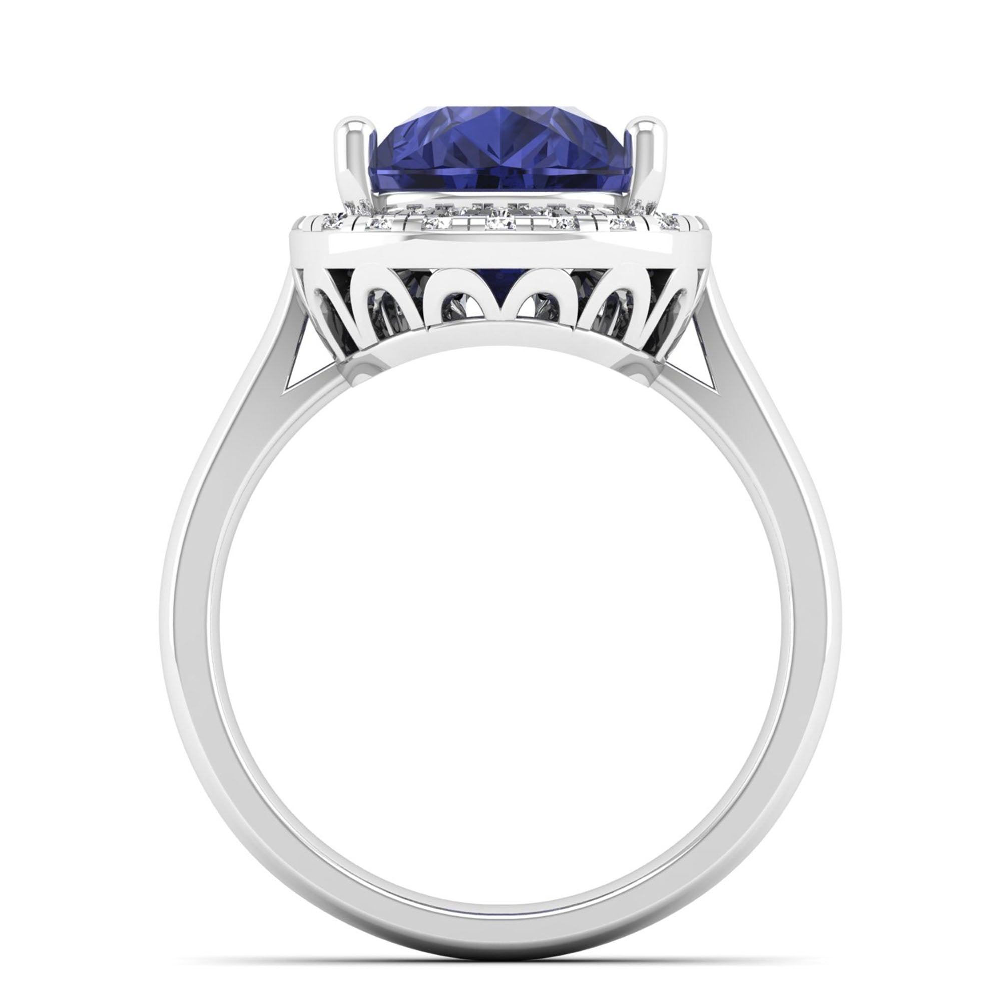 14K White Gold