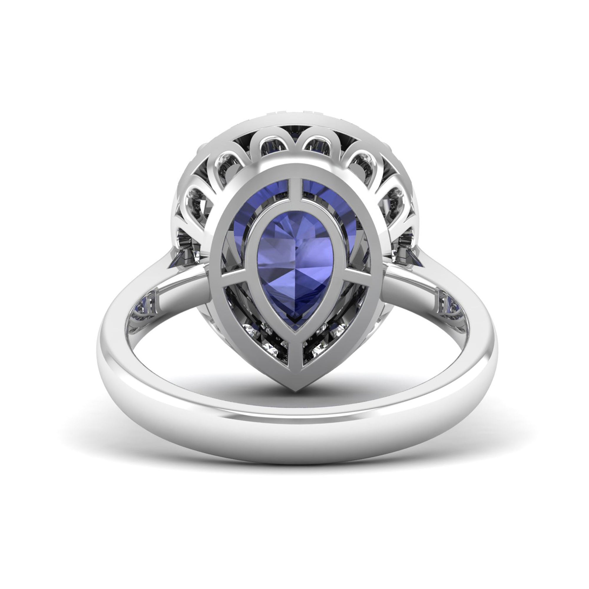 14K White Gold