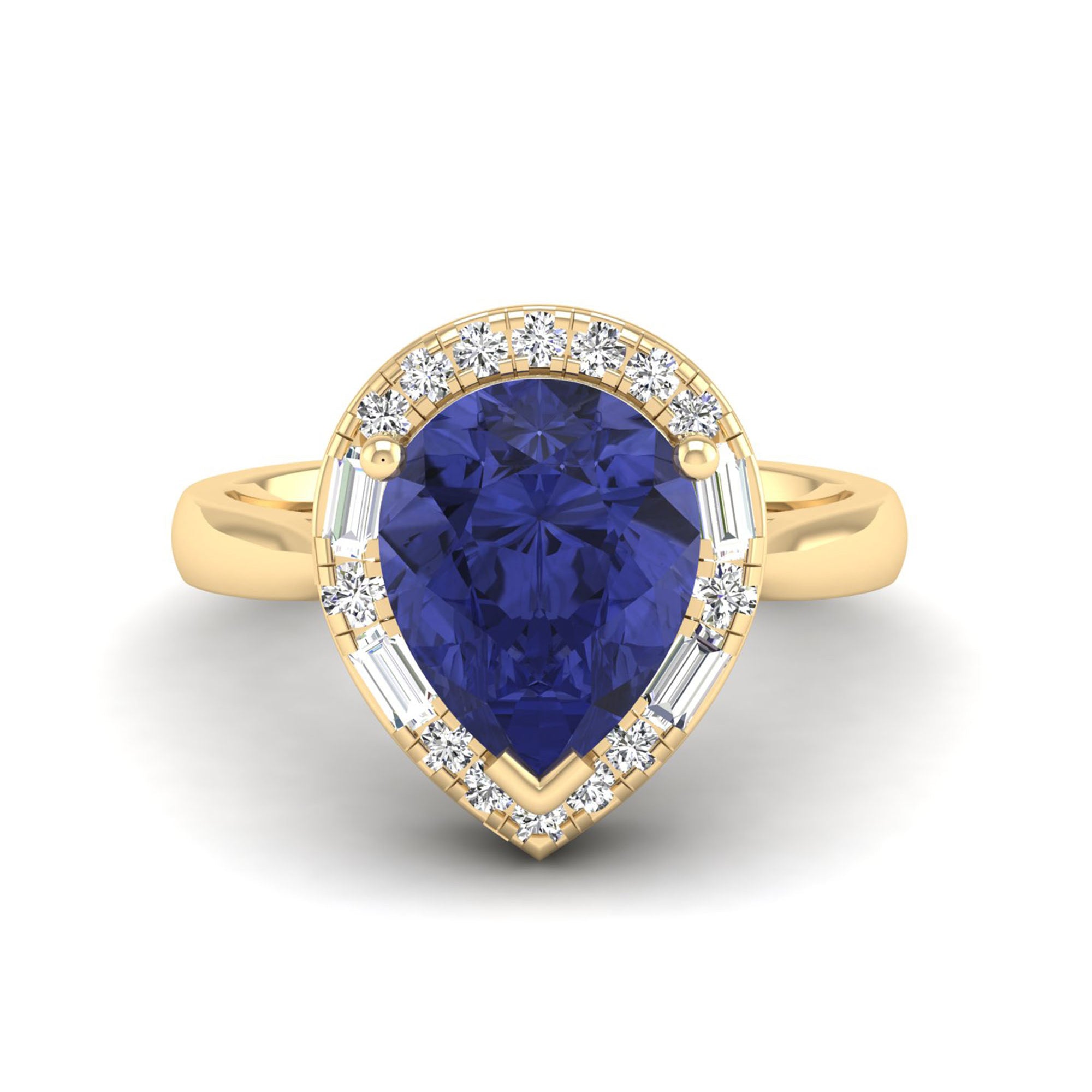 14K Yellow Gold
