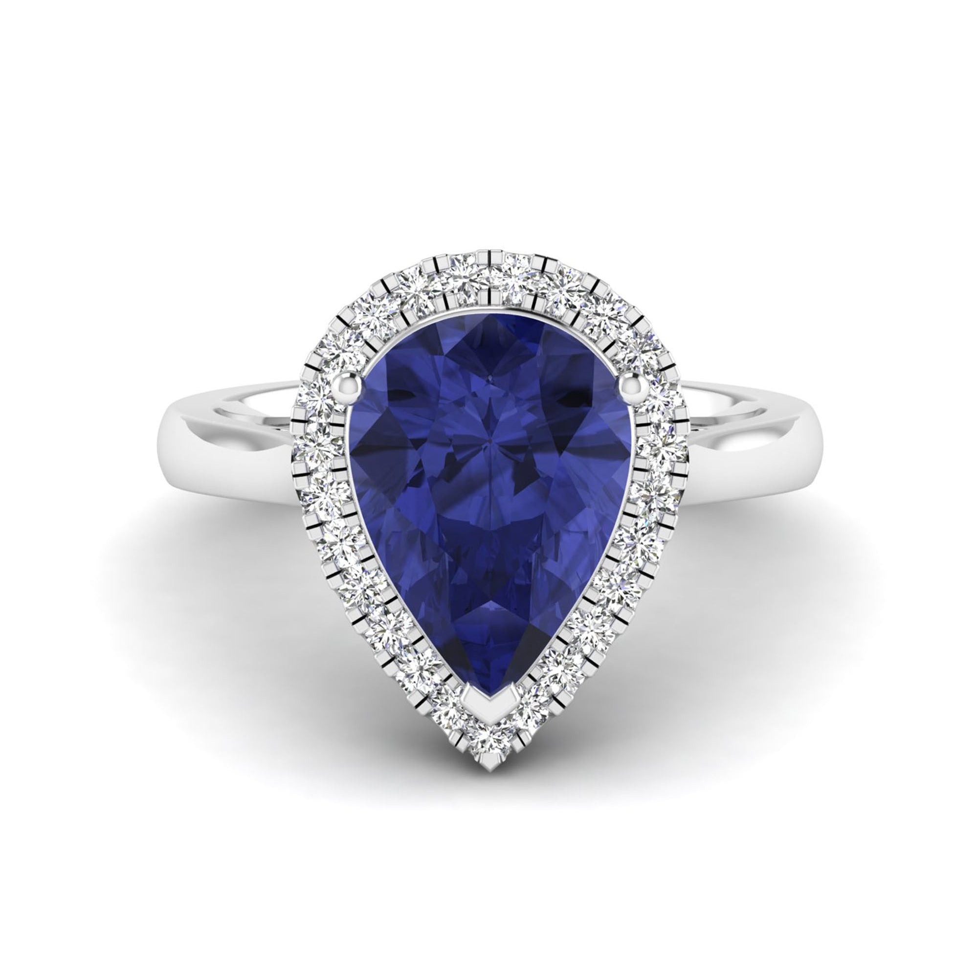 14K White Gold