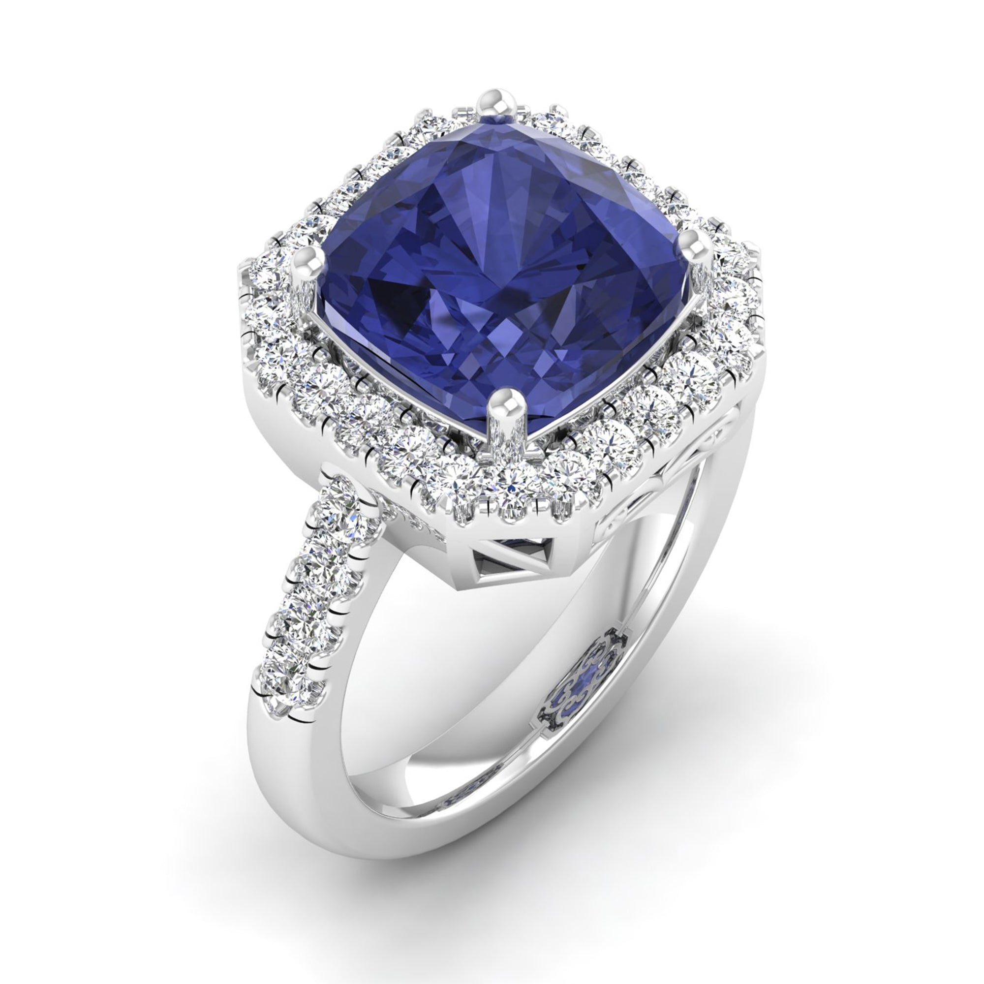 14K White Gold