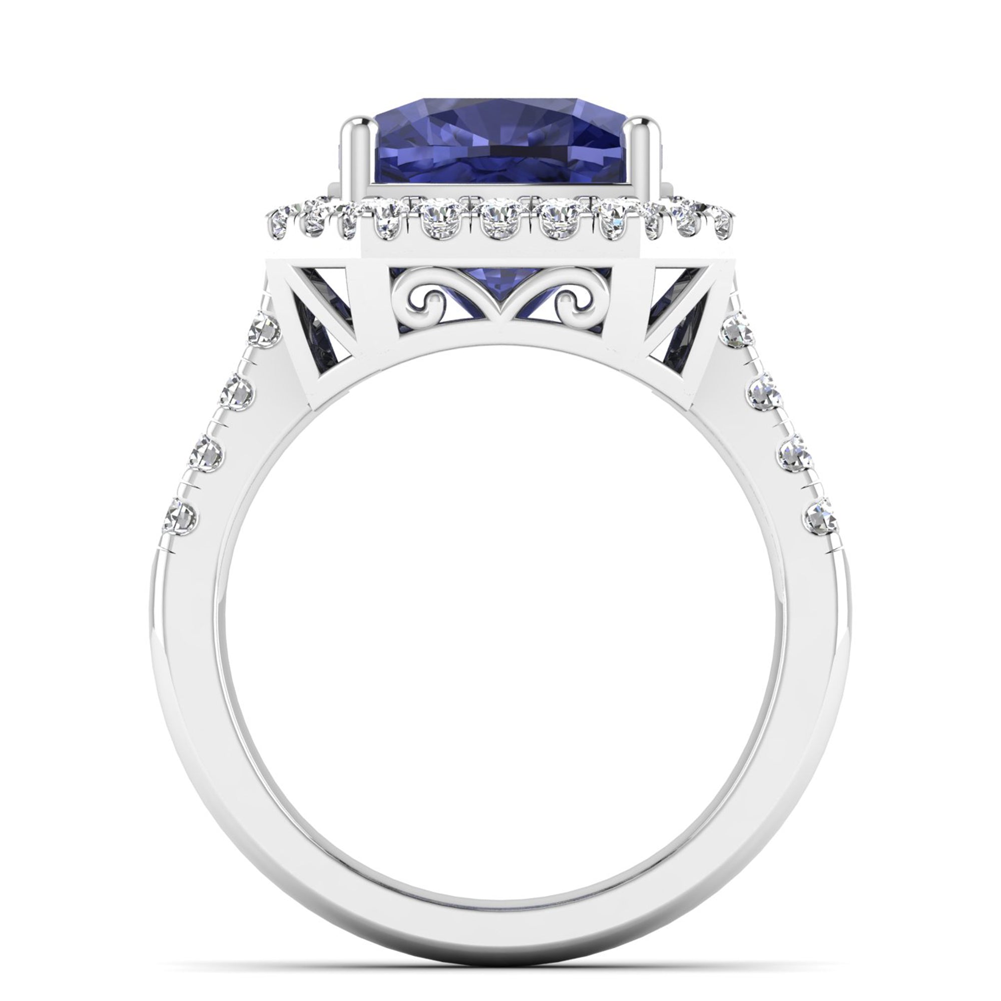 14K White Gold