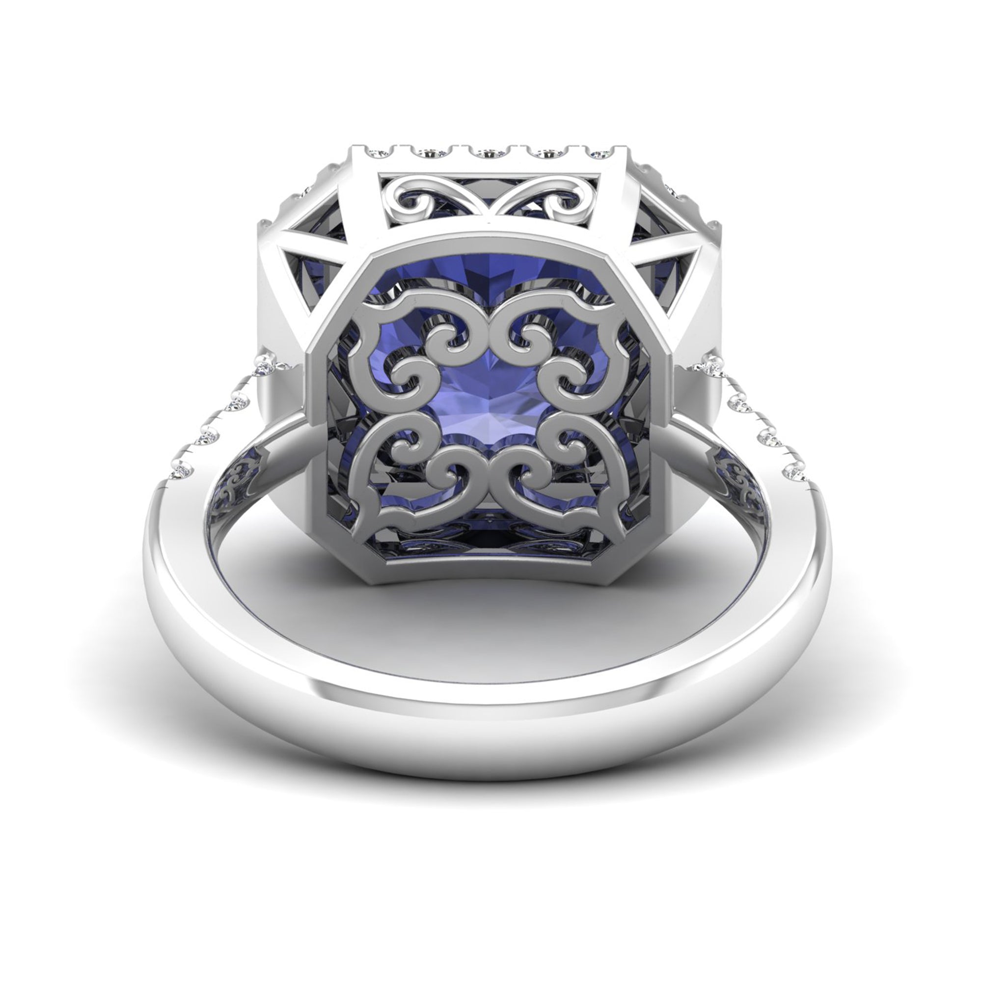 14K White Gold