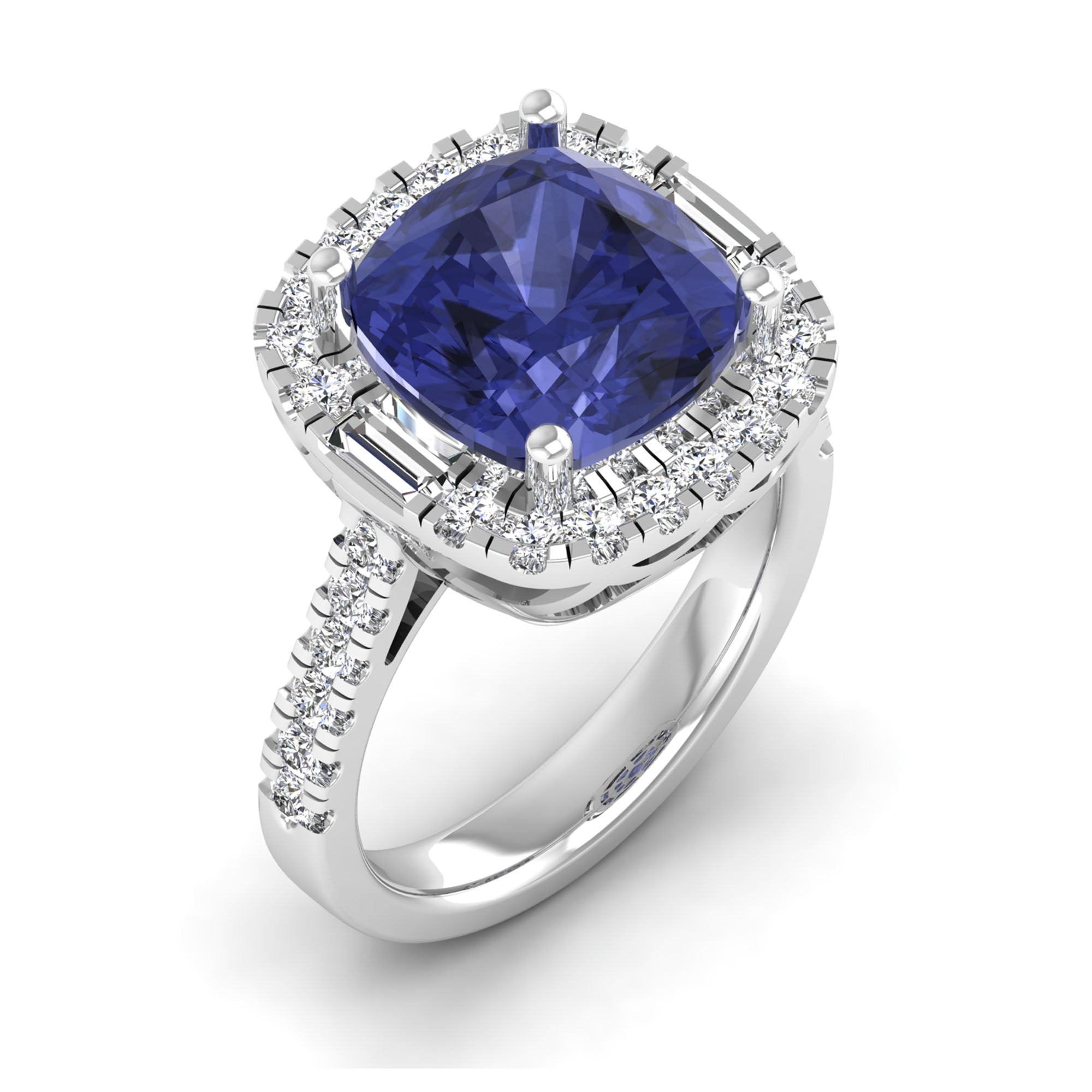 14K White Gold